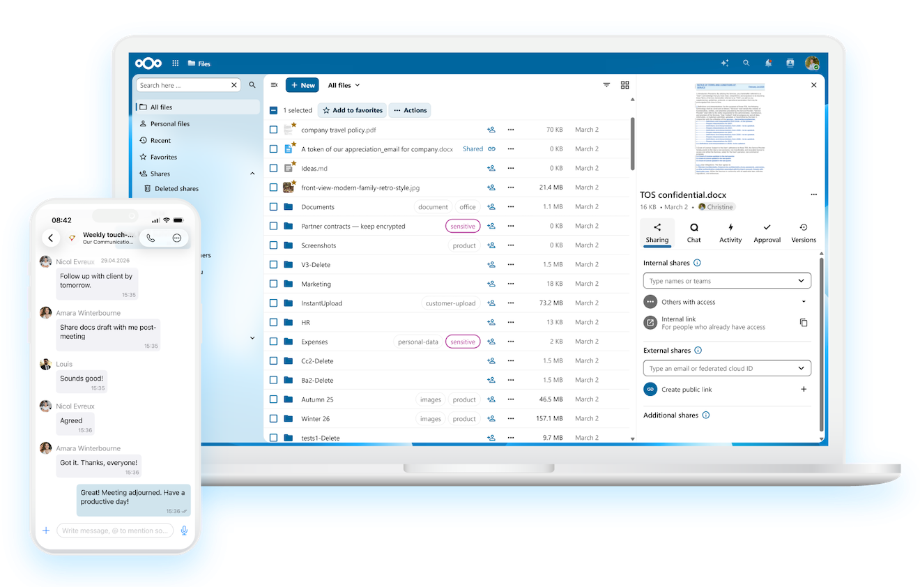 Nextcloud Hosting Schweiz